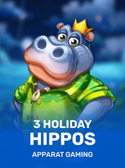 3 Holiday Hippos - Apparat Gaming