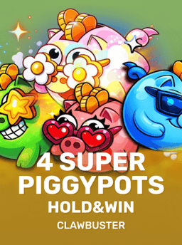 4 SUPER PIGGYPOTS: HOLD&WIN - Clawbuster