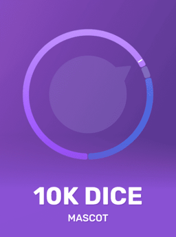 10K Dice - Mascot